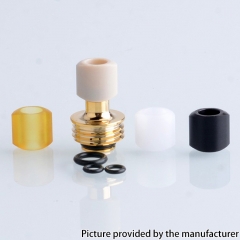 Monarchy Style Drip Tip Billet Thread Set for Billet Box - Gold