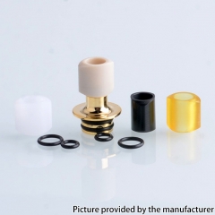 Monarchy Style 510 Drip Tip Set for RDA / RTA / RDTA / Tank - Gold