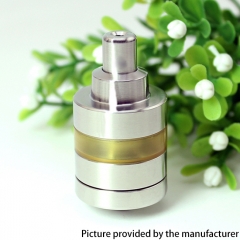 SXK KF Lite 2019 Style 22mm RTA Rebuildable Tank Atomizer 2ml - Silver