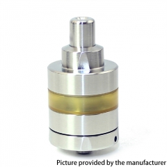 SXK KF Lite 2019 Style 24mm RTA Rebuildable Tank Atomizer 3.5ml - Silver