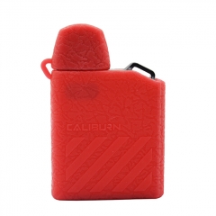 Silicone Protective Case for Uwell CALIBURN AK2 Pod System Kit - Red