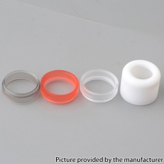 Authentic GAS Mods Kree V2 RTA Replacement Tank Tube With 3 Bottom Ring - White