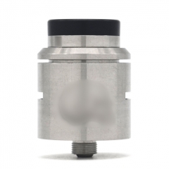 C2MNT V2 Style 24mm RDA Rebuildable Dripping Atomizer w/ BF Pin - Silver
