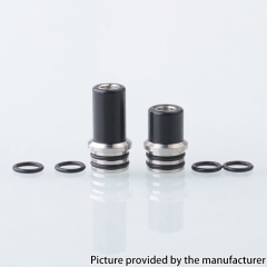 Gluee Style DL + MTL 510 Drip Tip Set - Black