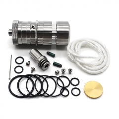 ULTON Fev Flash e-vapor V4.5S+ Style 23mm RTA 4.5ml (1:1) Combo XL - Silver