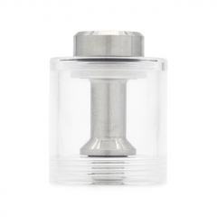 ULTON Replacement PMMA Bell Cap w/Short Chimney for FEV 3/4/4.5 Atomizer 3.5ml - Transparent