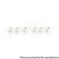 Authentic MK MODS Replacement Screws for Cthulhu RBA AIO Box Mod Kit 6PCS - White