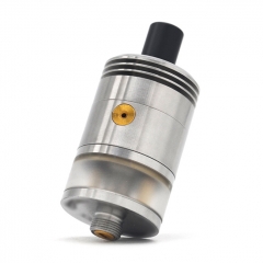 ULTON Don Atty Style 22mm RTA RDA w/ Extra Caps/ BF Pins - Silver