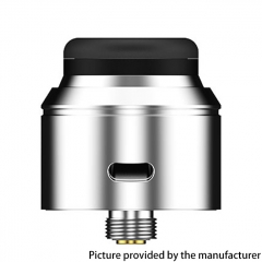 Authentic Augvape Alexa S24 RDA 24mm w/BF Pin - Stainless Steel