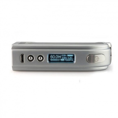 Authentic YiHi SX Mini M-Class 60W TC 18650 Box Mod - Gray Silver