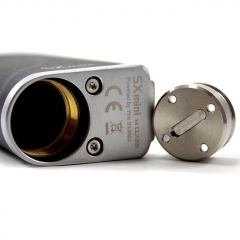 Authentic YiHi SX Mini M-Class 60W TC 18650 Box Mod - Gray Silver