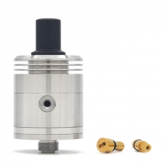 ULTON Don Atty Style 22mm RTA RDA w/ Extra Caps/ BF Pins - Silver