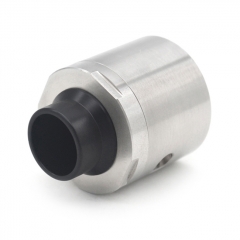 YFTK Hellfire Strike Style 22mm RDA 316SS Rebuildable Dripping Atomizer w/BF Pin - Silver