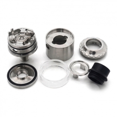 YFTK Hellfire MavT Maverick 22mm RDTA Rebuildable Dripping Tank Atomizer - Silver
