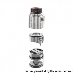 Authentic ThunderHead Creations THC Artemis II 25mm RDTA 4.5ml w/BF Pin - Matte Black