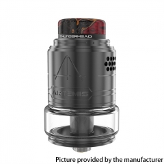 Authentic ThunderHead Creations THC Artemis II 25mm RDTA 4.5ml w/BF Pin - Matte Black