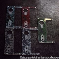 Authentic MK MODS Replacement Topo Inner Door for dotMod dotAIO V2 Pod - Green