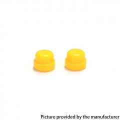 Authentic MK MODS Replacement Voltage Buttons for Cthulhu AIO Box Mod Kit 2PCS - Yellow