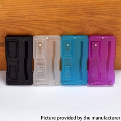 Kontrl V3 Style Front + Back Door Panel Plates for dotMod dotAIO V1 Pod System - Black