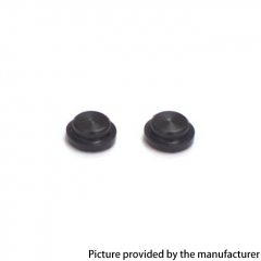 Authentic MK MODS Replacement Voltage Buttons for DotAIO V2 Vape Pod System 2PCS - Black