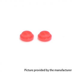 Authentic MK MODS Replacement Voltage Buttons for DotAIO V2 Vape Pod System 2PCS - Red