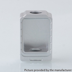 PRC Style Aluminum Alloy Boro Tank for SXK BB Billet AIO Box Mod Kit - Silver