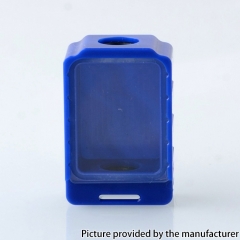 PRC Style POM Boro Tank for SXK BB Billet AIO Box Mod Kit - Blue