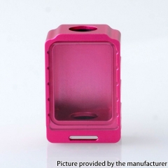 PRC Style Aluminum Alloy Boro Tank for SXK BB Billet AIO Box Mod Kit - Red Purple