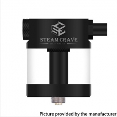 Authentic Steam Crave Pumper Squonker Tank 30mm for Hadron RDSA / Hadron Mesh RDSA / RDA 12ml - Black