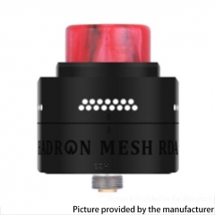Authentic Steam Crave Hadron Dual Mesh RDSA 30mm w/BF Pin - Black