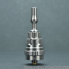 Vazzling Four One Five 415 Fu-Ma Style 316SS 22mm RDA Atomizer w/BF Pin - Sliver