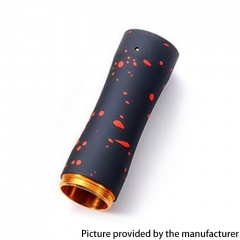 Authentic Timesvape Dreamer V1.5 Mechanical Mech Mod 18650/20700/21700 Extend Stacked Tube - Black Copper Splatter Red