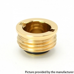 SXK Replacement Flush Nut 510 Drip Tip Adapter for Billet / BB Box Mod - Bright Gold