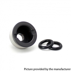 SXK Replacement Flush Nut 510 Drip Tip Adapter for Billet / BB Box Mod - Sand Blast Black