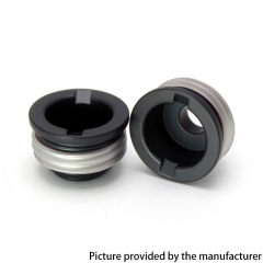 SXK Replacement Flush Nut 510 Drip Tip Adapter for Billet / BB Box Mod - Sand Blast Black