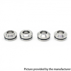 Replacement Top Cover for SXK Rubik Style RBA 4pcs - Silver