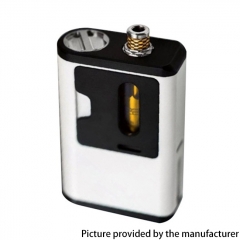 5AVape Hussar BXR Style AIO 60W 18650 Box Mod - White + Black