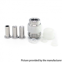 SXK Mission Booster Style Drip Tip for SXK BB / Billet Box Mod - White