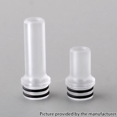 MAG 22 Style 510 Drip Tip Set for RDA / RTA / RDTA 2PCS - Transparent