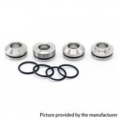 Replacement Top Cover for SXK Rubik Style RBA 4pcs - Silver