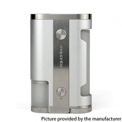 Authentic Dovpo X Across Pump Squonker 18650/20700/21700 Box Mod 9ml - Silver