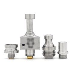 Vazzling Bridg Wick D V2 RBA Style MTL / DL RBA Rebuildable Atomizer w/ 2.5mm Airflow Insert for SXK BB Billet Box Mod Kit - B Version