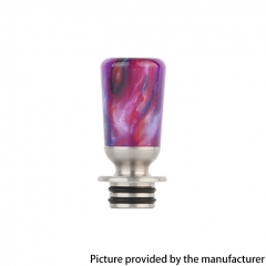 Authentic Focivape 510 Drip Tip AS324 for RBA / RTA / RDA Vape Atomizer - Purple