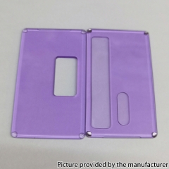 Authentic MK MODS Square Button Style Panels for BB Billet Box - Purple