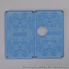 Authentic MK MODS Cyberspace panels for Pulse Aio Mod Kit - Blue