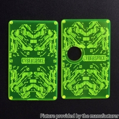 Authentic MK MODS Cyberspace panels for Pulse Aio Mod Kit - Fluo Green