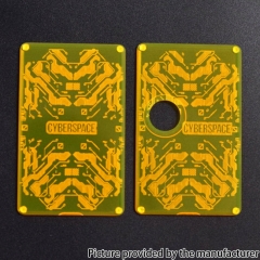 Authentic MK MODS Cyberspace panels for Pulse Aio Mod Kit - Fluo Yellow