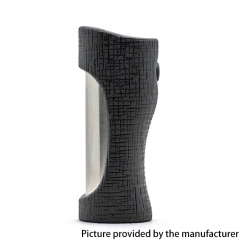 Portofino Geometrical Lines Style 18650 Box Mod - Black