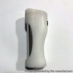 Portofino Geometrical Lines Style 18650 Box Mod - White
