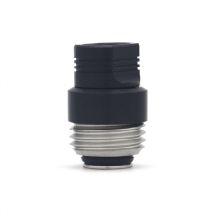 PRC Quantum Style SS Base + POM 510 Drip Tip kit for SXK BB Billet Box Mod Kit - Silver + Black
